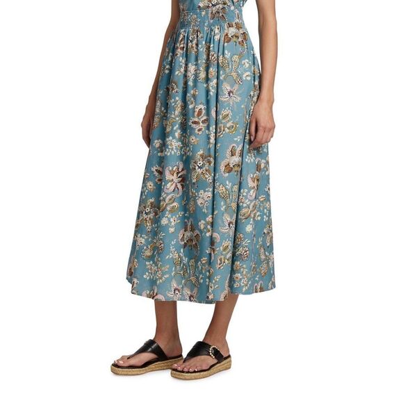 Elie Tahari Cotton Midi Skirt size M - Picture 1 of 11
